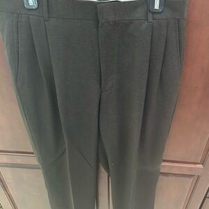 Men's Brown Microfiber Dress Pants 36x30